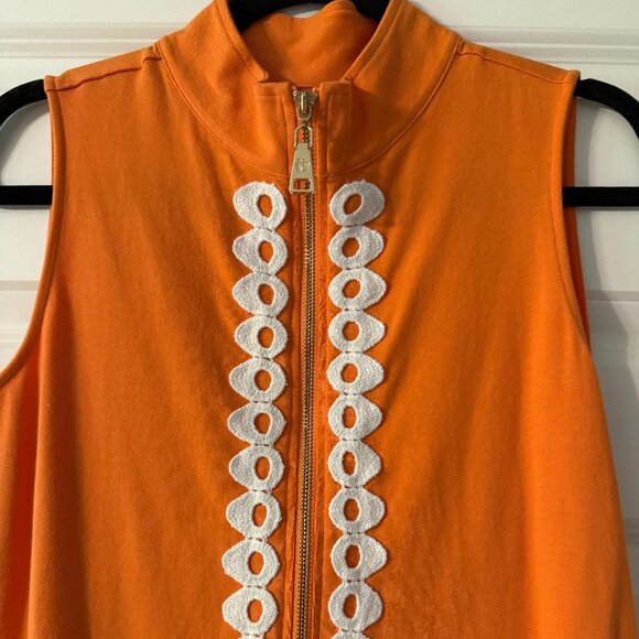 Spartina 449 Orange Dress - Picture 2 of 4